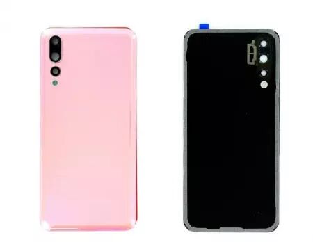 Face arrière avec vitre appareil photo pour HUAWEI P20 Pro or rose