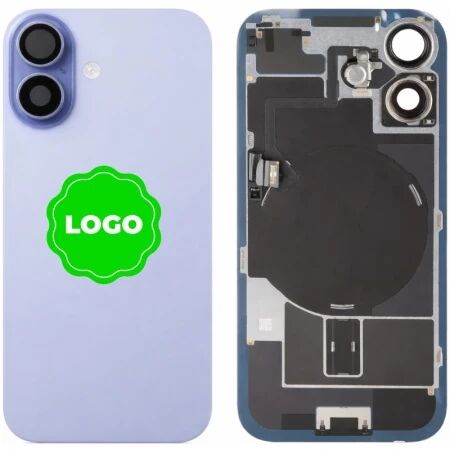 Face arri&egrave;re compl&egrave;te avec magsafe original PULLED iPhone 17 (Grade A) bleu brume