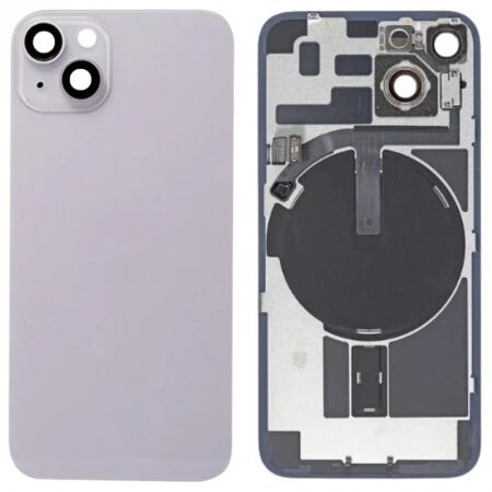 Face arri&egrave;re compl&egrave;te iPhone 14 LARGE HOLE violet