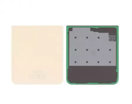Face arrière inférieure ORIGINALE SAMSUNG F711B Galaxy Z Flip 3 5G SERVICE PACK GH82-26293B beige