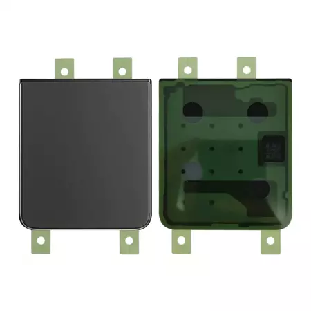 Face arrière inférieure ORIGINALE SAMSUNG F721 Galaxy Z Flip 4 5G SERVICE PACK GH82-29298A Gris