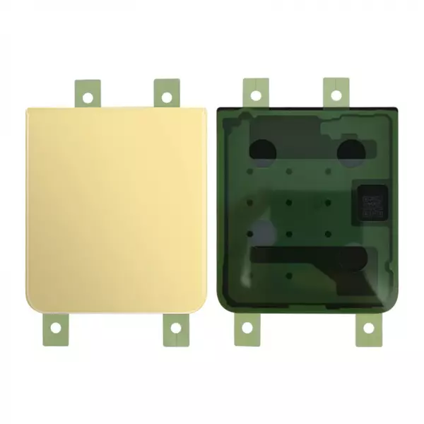 Face arri�re inf�rieure ORIGINALE SAMSUNG F721 Galaxy Z Flip 4 5G SERVICE PACK GH82-29654G Jaune