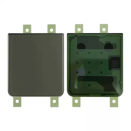 Face arrière inférieure ORIGINALE SAMSUNG F721 Galaxy Z Flip 4 5G SERVICE PACK GH82-29654J Vert