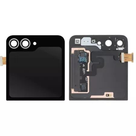 Face arrière inférieure ORIGINALE SP Samsung F741 Galaxy Z Flip 6 blanc