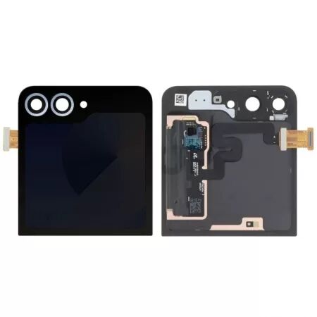 Face arrière inférieure ORIGINALE SP Samsung F741 Galaxy Z Flip 6 vert d\'eau