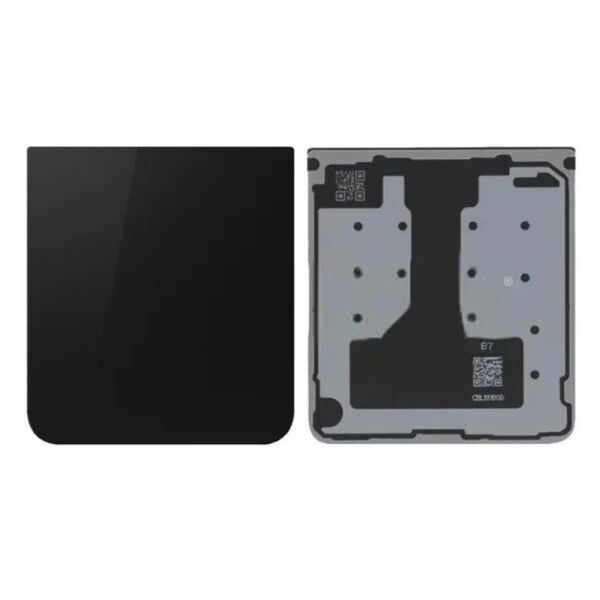 Face arri�re inf�rieure Samsung F761 Galaxy Z Flip 7 FE ORIGINAL SP noir