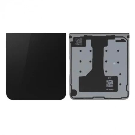 Face arri&egrave;re inf&eacute;rieure Samsung F761 Galaxy Z Flip 7 FE ORIGINAL SP noir