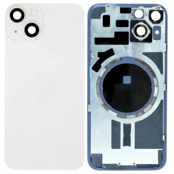 Face arri�re iPhone 14 LARGE HOLE blanc