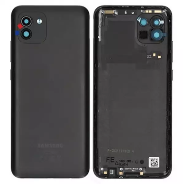 Face arri�re ORIGINALE SAMSUNG A035 Galaxy A03 SERVICE PACK GH81-21661A noir