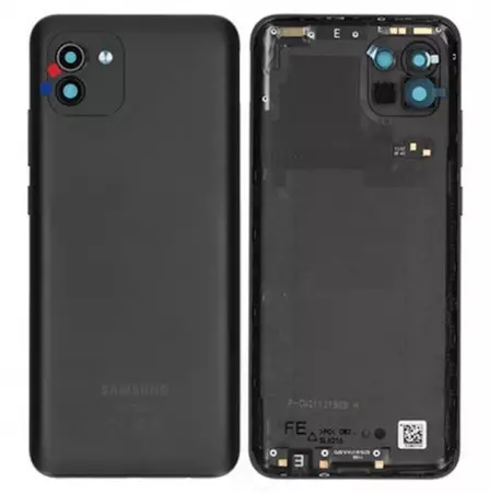 Face arrière ORIGINALE SAMSUNG A035 Galaxy A03 SERVICE PACK GH81-21661A noir