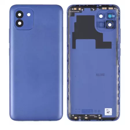Face arrière ORIGINALE SAMSUNG A035 Galaxy A03 SERVICE PACK GH81-21663A bleu