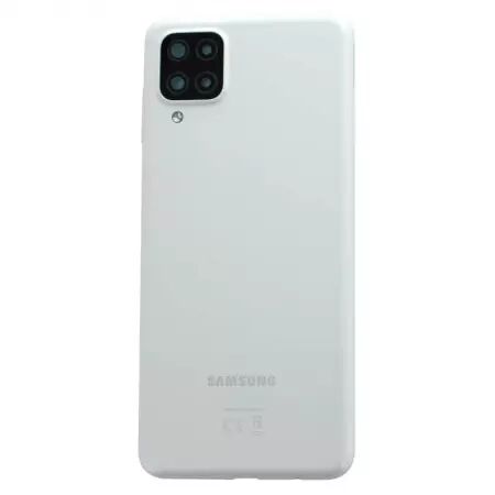 Face arrière ORIGINALE SAMSUNG A127F Galaxy A12 Nacho SERVICE PACK GH82-26514B blanc