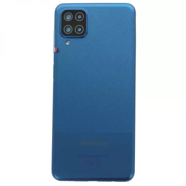 Face arri�re ORIGINALE SAMSUNG A127F Galaxy A12 Nacho SERVICE PACK GH82-26514C bleu