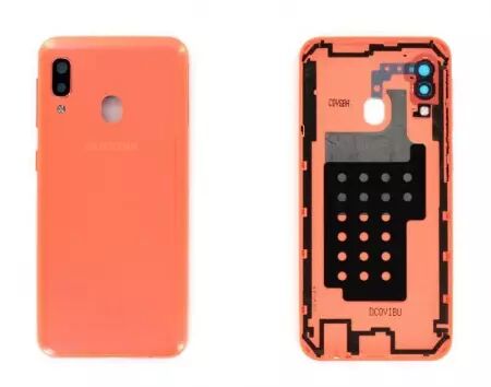 Face arrière ORIGINALE SAMSUNG A202 Galaxy A20e SERVICE PACK GH82-20125D corail