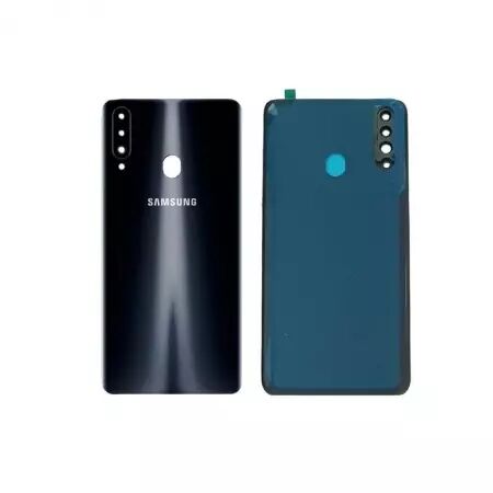Face arrière ORIGINALE SAMSUNG A207 Galaxy A20s SERVICE PACK GH81-19446A noir