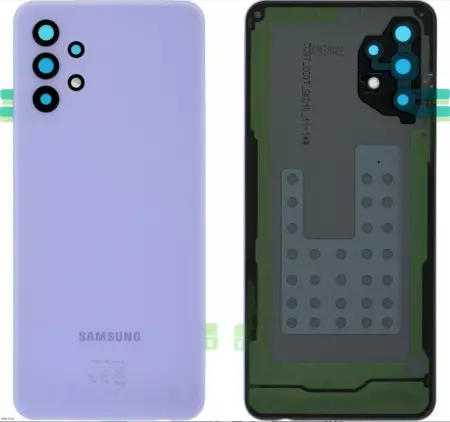Face arrière ORIGINALE SAMSUNG A326B Galaxy A32 5G SERVICE PACK GH82-25080D violet