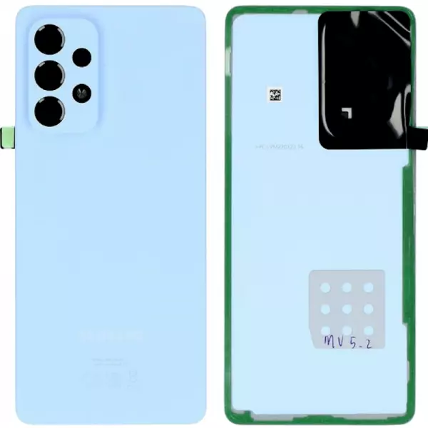 Face arri�re ORIGINALE SAMSUNG A536B Galaxy A53 5G SERVICE PACK GH82-28017C bleu