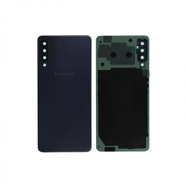 Face arri�re ORIGINALE SAMSUNG A750 Galaxy A7 2018 DUOS SERVICE PACK GH82-17829A noir
