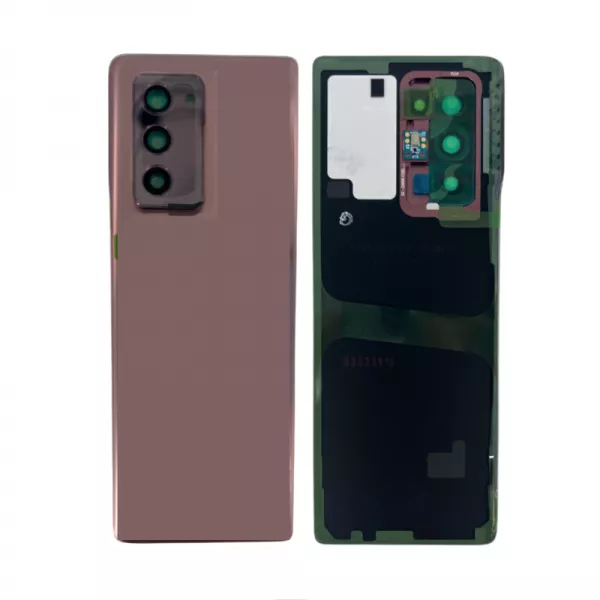 Face arri�re ORIGINALE SAMSUNG F916 Galaxy Z Fold 2 SERVICE PACK GH82-23688B bronze