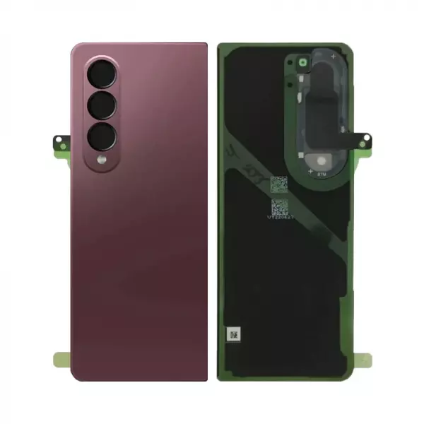 Face arri�re ORIGINALE SAMSUNG F936B Galaxy Z Fold 4 5G SERVICE PACK GH82-29254D Bordeaux