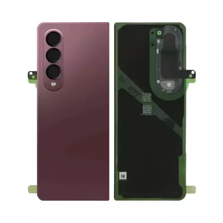 Face arrière ORIGINALE SAMSUNG F936B Galaxy Z Fold 4 5G SERVICE PACK GH82-29254D Bordeaux
