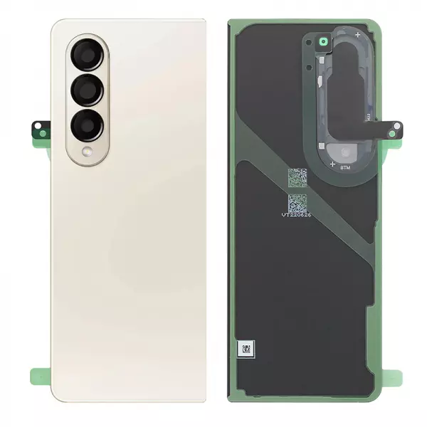 Face arri�re ORIGINALE SAMSUNG F946 Galaxy Z Fold 5 5G SERVICE PACK GH82-31862B cr�me