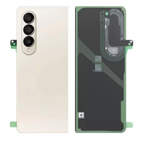 Face arrière ORIGINALE SAMSUNG F946 Galaxy Z Fold 5 5G SERVICE PACK GH82-31862B crème