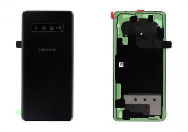 Face arri�re ORIGINALE SAMSUNG G975 Galaxy S10 Plus SERVICE PACK GH82-18406A noir