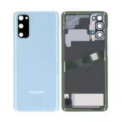 Face arri�re ORIGINALE SAMSUNG G980 / G981 Galaxy S20 / S20 5G SERVICE PACK GH82-22068D / GH82-21576D bleu