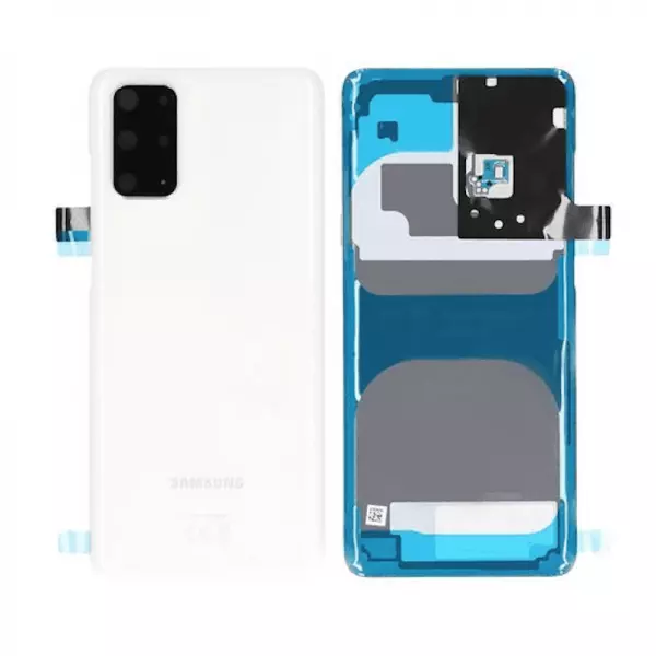 Face arri�re ORIGINALE SAMSUNG G985 Galaxy S20 Plus SERVICE PACK GH82-22032B blanc