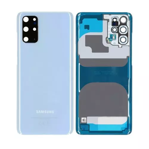 Face arri�re ORIGINALE SAMSUNG G985 Galaxy S20 Plus SERVICE PACK GH82-22032D bleu