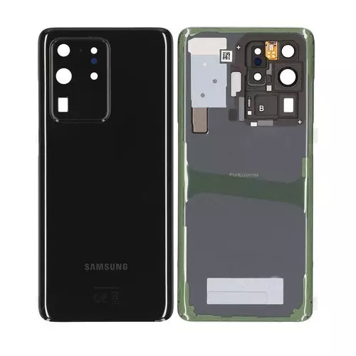 Face arri�re ORIGINALE SAMSUNG G988 Galaxy S20 Ultra SERVICE PACK GH82-22217A noir