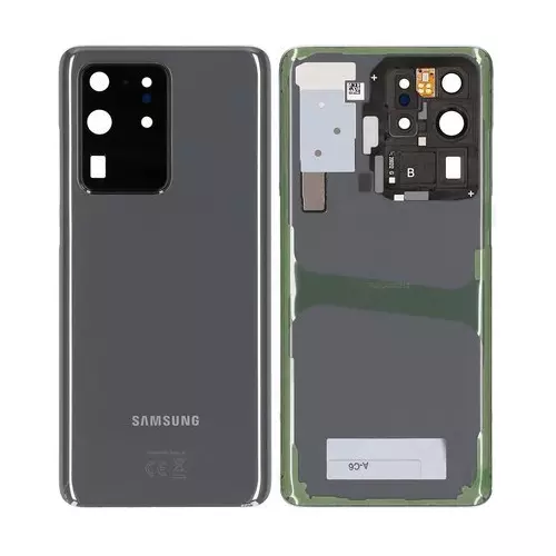 Face arri�re ORIGINALE SAMSUNG G988 Galaxy S20 Ultra SERVICE PACK GH82-22217B gris