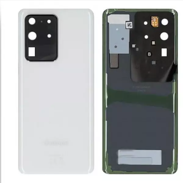 Face arri�re ORIGINALE SAMSUNG G988 Galaxy S20 Ultra SERVICE PACK GH82-22217C blanc