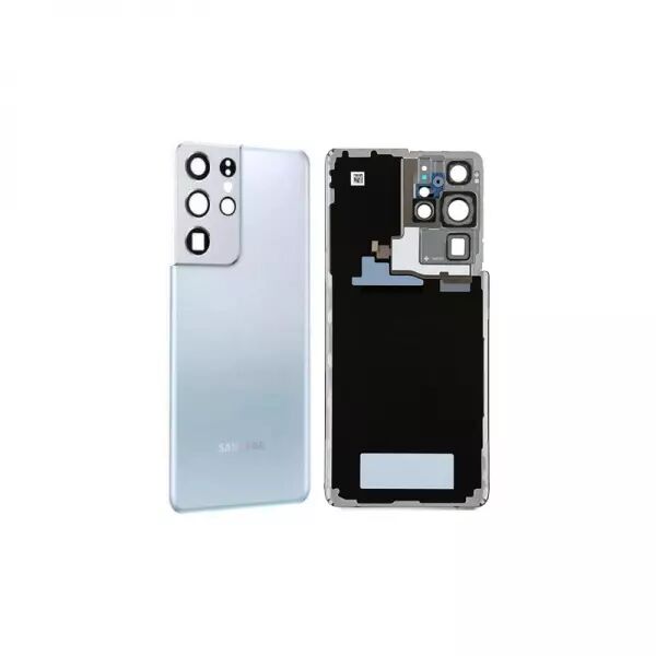 Face arri�re ORIGINALE SAMSUNG G998 Galaxy S21 Ultra 5G SERVICE PACK GH82-24499B argent