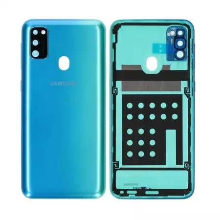Face arrière ORIGINALE SAMSUNG M307 Galaxy M30S SERVICE PACK GH98-44841B bleu