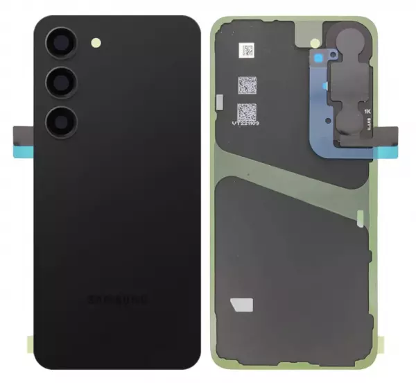 Face arri�re ORIGINALE SAMSUNG S911 Galaxy S23 5G SERVICE PACK GH82-30347A noir