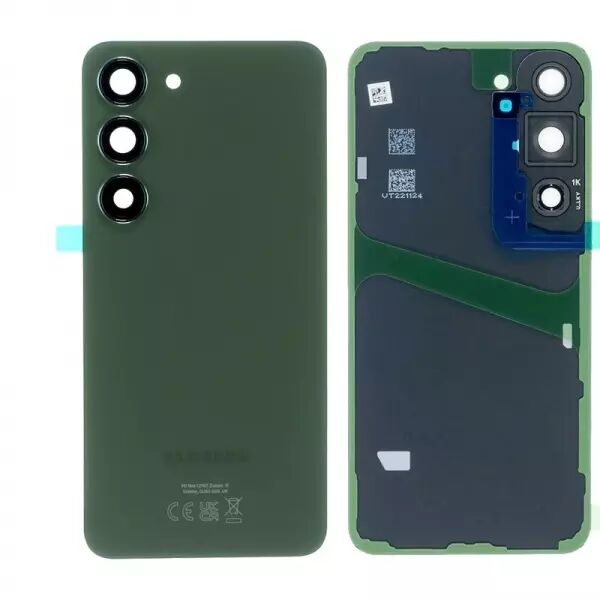 Face arri�re ORIGINALE SAMSUNG S911 Galaxy S23 5G SERVICE PACK GH82-30347C vert