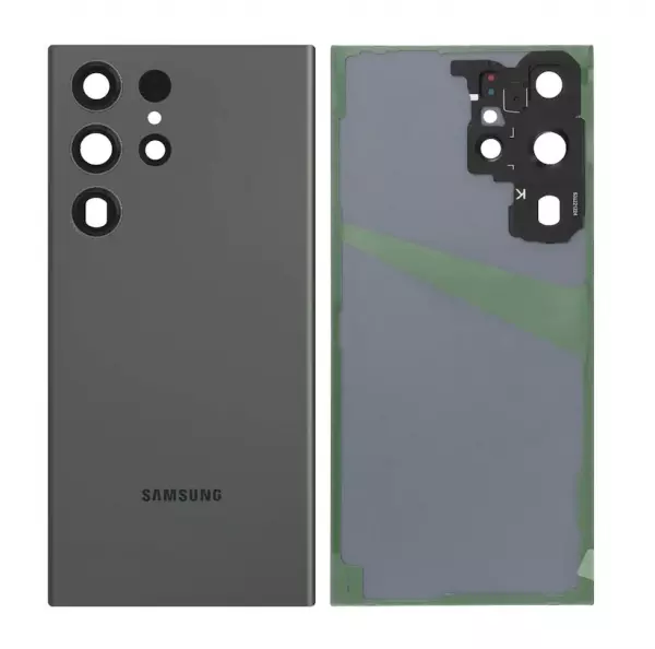 Face arri�re ORIGINALE SAMSUNG S918 Galaxy S23 Ultra 5G SERVICE PACK GH82-30400C vert