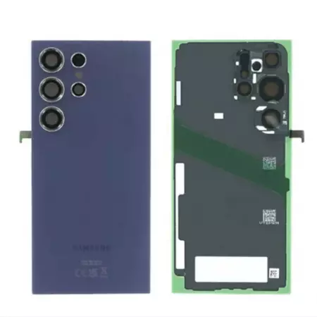 Face arrière ORIGINALE SAMSUNG S928B Galaxy S24 Ultra 5G SERVICE PACK GH82-33349F bleu