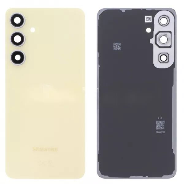 Face arri�re ORIGINALE SP Samsung S721B Galaxy S24 Fe jaune