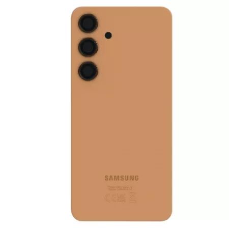 Face arrière ORIGINALE SP Samsung S921B Galaxy S24 orange