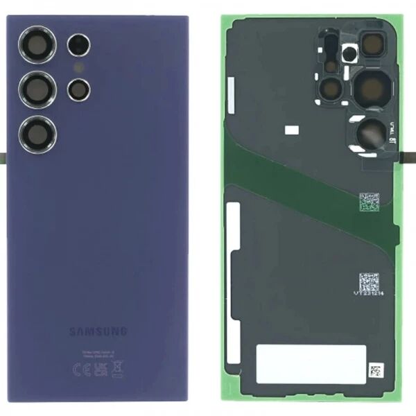 Face arri�re ORIGINALE SP Samsung S928B Galaxy S24 Ultra 5G titane violet