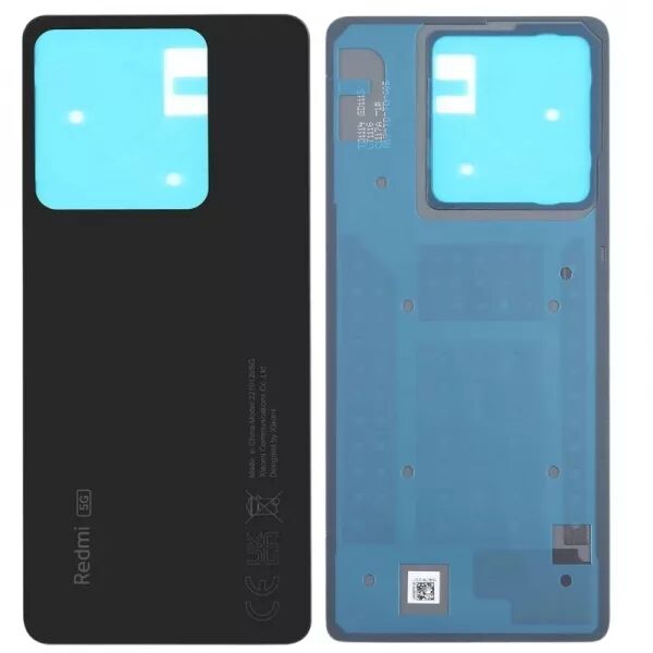 Face arri�re ORIGINALE SP Xiaomi Redmi Note 13 5G noir
