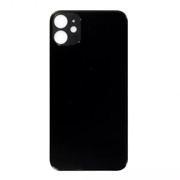 Face arri�re pour Iphone 11 LARGE HOLE Noir