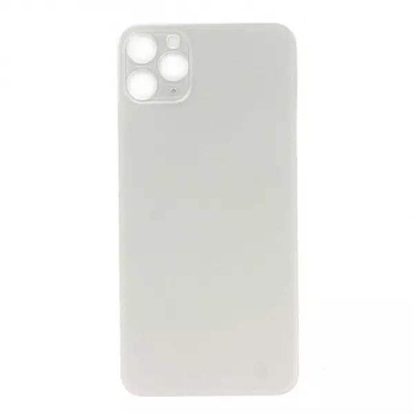 Face arri�re pour Iphone 11 Pro Max LARGE HOLE Argent