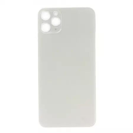 Face arrière pour Iphone 11 Pro Max LARGE HOLE Argent