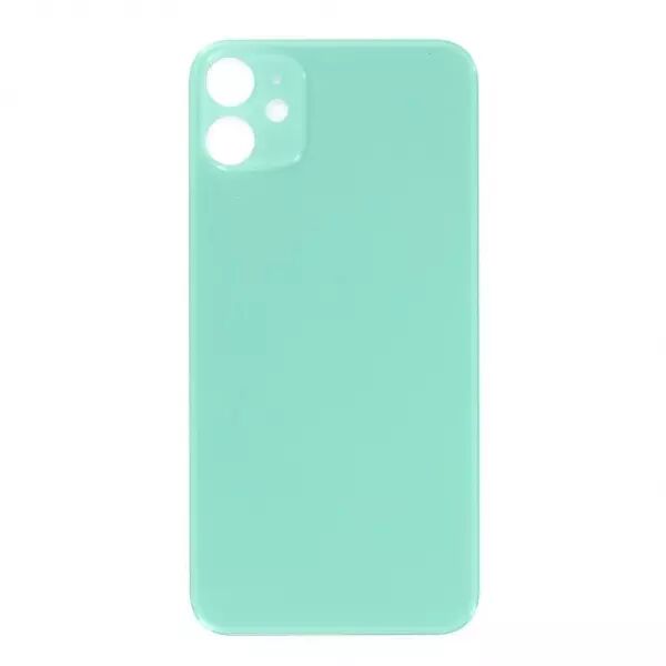 Face arri�re pour Iphone 11LARGE HOLE Vert
