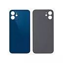 Face arri�re pour Iphone 12 LARGE HOLE Bleu