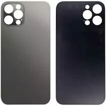Face arri�re pour Iphone 12 Pro LARGE HOLE Gris sid�ral
